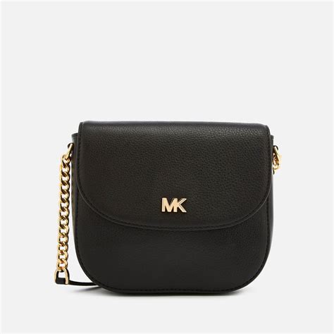 michael kors signature half dome crossbody|Michael Kors large saffiano crossbody.